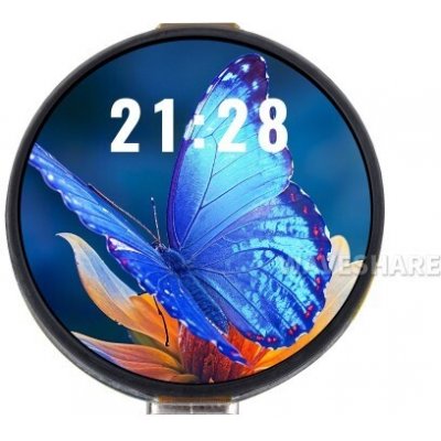 Waveshare Vývojová deska ESP32-C6 s 1,32" AMOLED kapacitním displejem – Sleviste.cz
