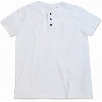 Stedman pánské tričko s knoflíčky Shawn Henley White