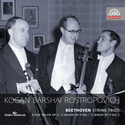 L. Kogan/R. Baršaj/M. Rostropovič - Beethoven - Smyčcová tria CD