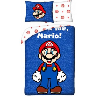 Halantex Super Mario Its Me Mario! NO385 140x200 70x90 – Zboží Mobilmania