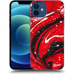 Pouzdro Picasee ULTIMATE CASE Apple iPhone 12 Pro - Red black