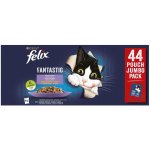 Felix Fantastic kuře, hovězí, losos, tuňák jelly 44 x 85 g – Zbozi.Blesk.cz