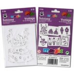 Papírové šablony sada Q Oslava – Sleviste.cz