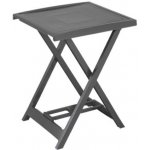 Progarden Zahradní odkládací stolek ARNO 50 x 47 x 65 cm antracit – Sleviste.cz