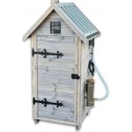 Kalme Elektrická dřevěná udírna s dymboxem 520L antracit – Zboží Mobilmania