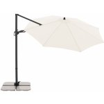 DERBY DX 335 cm zahradní slunečník s boční nohou přírodní – Hledejceny.cz