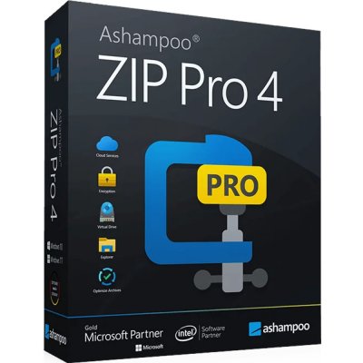 Ashampoo ZIP Pro 4 (1 zařízení / Lifetime) (Elektronická licence) – Zboží Živě