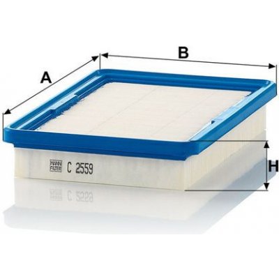 MANN-FILTER Vzduchový filtr MANN C2559 (MF C2559) – Hledejceny.cz