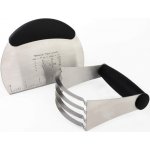 Míchačka těsta, kráječ těsta, nerezová ocel, míchačka mouky, protiskluzová rukojeť pro pečení těsta – Zbozi.Blesk.cz