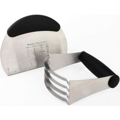 Míchačka těsta, kráječ těsta, nerezová ocel, míchačka mouky, protiskluzová rukojeť pro pečení těsta – Zbozi.Blesk.cz