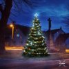 Vánoční osvětlení DecoLED Sada LED osvětlení pro stromy s výškou 3-5m, teplá bílá s bleskem, ledové dekorace EFD15S1