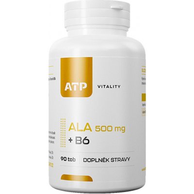 ATP Vitality ALA 500 mg + B6 90 tobolek – Hledejceny.cz