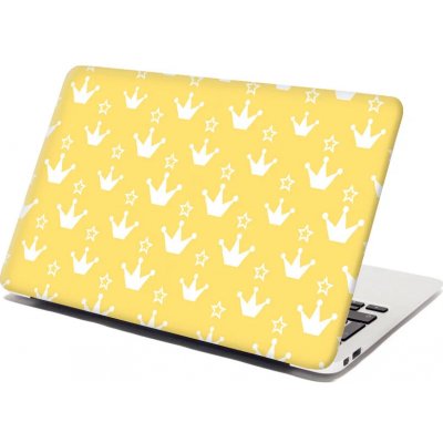 Sablio Samolepka na notebook Princeznovské korunky - 38x26 cm – Zboží Živě
