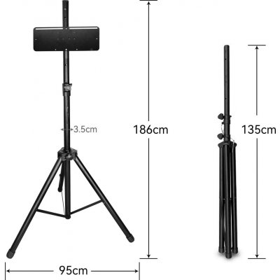 Stojan Bullet Hybrid stojan na sisalový nebo elektronický terč – Zboží Dáma