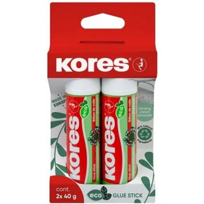 KORES Lepicí tyčinka ECO 2 x 40 g – Hledejceny.cz