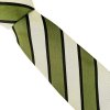 Kravata Zelená kravata Pruhy
