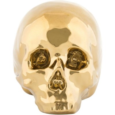 Dekorační figurka MEMORABILIA MY SKULL 25 cm, zlatá, porcelán, Seletti – Hledejceny.cz