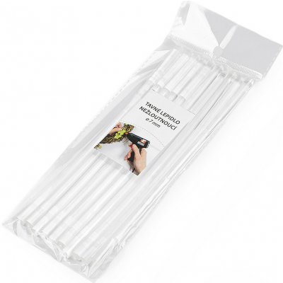 Prima-obchod Tavné lepidlo Ø7 mm délka 20 cm nežloutnoucí, barva transparent – Zboží Dáma