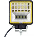 M-TECH (Poland) Pracovní světlo hranaté 12-24V, 42x1W HP LED, WLE46, 55255 | Zboží Auto