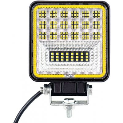 M-TECH (Poland) Pracovní světlo hranaté 12-24V, 42x1W HP LED, WLE46, 55255 | Zboží Auto