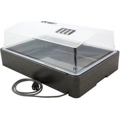HGA Garden Propagator 64/50 tvrdý plast vyhřívaný 60x40x25 cm – Zboží Dáma