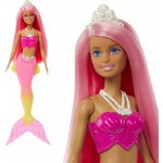 Barbie Kouzelná mořská víla růžovo-žlutá – Sleviste.cz