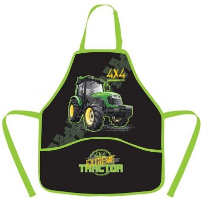 Dětská zástěrka Traktor 7-65622 Karton P+P – Zboží Dáma