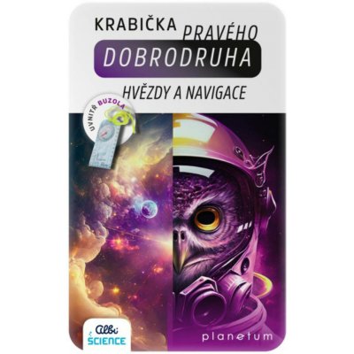 Albi Krabička pravého dobrodruha Orientace, navigace, hvězdy – Zboží Dáma