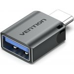 Vention USB-C (M) to USB 3.0 (F) OTG Adapter Gray Aluminum Alloy Type CDQH0 – Sleviste.cz