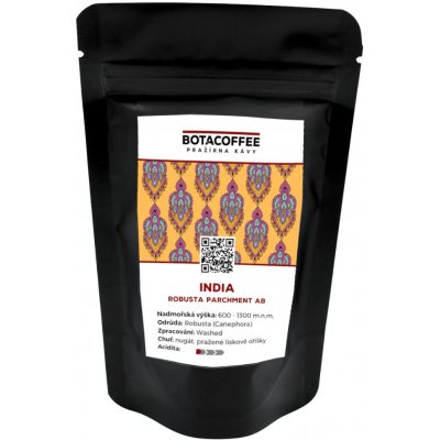 BotaCoffee Robusta India Parchment zrnková 70 g – Hledejceny.cz