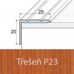 Profil Team Schodová hrana třešeň P23 25x20 mm 2,7 m – Hledejceny.cz