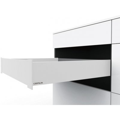 Cemux H Box SLIM vnitřní zásuvka bílá H84/500mm – Zboží Mobilmania