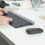 Logitech MK470 Slim Wireless Keyboard and Mouse Combo 920-009204 – Zboží Živě