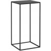 Konzolový stolek Nordic Design Moreno 30 x 30 cm černý kovový