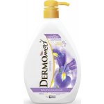 Dermomed Tekutý pudr & kosatec sprchový gel s dávkovačem 1 l – Zboží Dáma