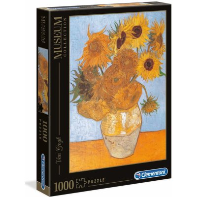 CLEMENTONI Museum Collection: Slunečnice 1000 dílků