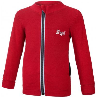 Little Angel Mikina REFLEX smyk rozepínací Outlast scarlet – Zboží Dáma
