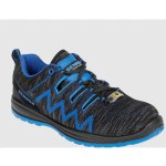 Bennon KNITTER S1 ESD sandál šedo-modrá – Zboží Dáma