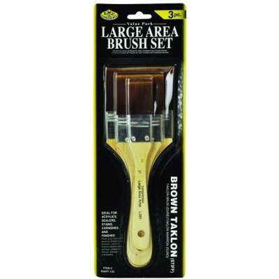 Zešikmené štětce pro podklad a šepsovanie - 3 dílný set – Zboží Dáma