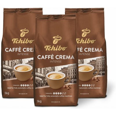 Tchibo Caffè Crema Intense zrnková 3 x 1 kg – Hledejceny.cz