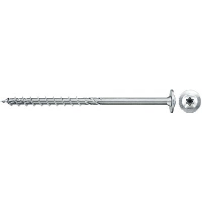 Fischer PowerFast II WTP 6,0x260 BC 100 vrut s talířovou hlavou s drážkou TX a částečným závitem (100KS) – Hledejceny.cz