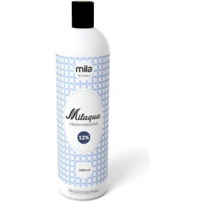 Mila Hair Cosmetics Milaqua 12% oxidační krémová emulze 1000 ml