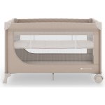 Kinderkraft cestovní postýlka LEODY UP beige – Sleviste.cz