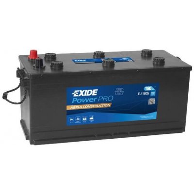 Exide PowerPRO Agri & Construction 12V 180Ah 1000A EJ1805 – Zbozi.Blesk.cz