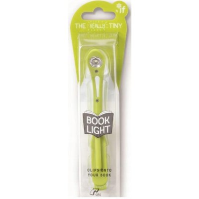 Lampička do knížky s LED úzká žlutá – Zbozi.Blesk.cz