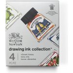 Tuše Winsor & Newton Drawing Ink Vibrat Tones sada 4 ks – Zboží Dáma