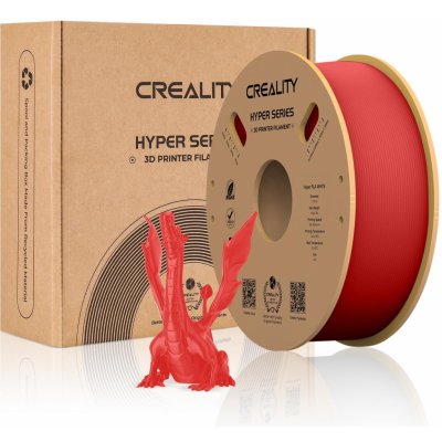 Creality PLA Hyper 1kg, 1,75mm Červená