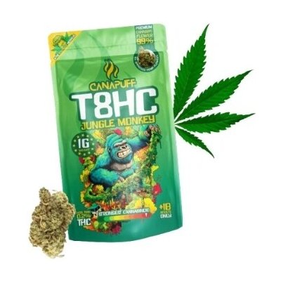 Canapuff T8HC Jungle Monkey 0,2% THC 1 g – Zboží Dáma