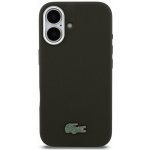 Lacoste PVC Iconic Petit Pique Metal Logo MagSafe Zadní Kryt pro iPhone 16 Black – Zboží Živě