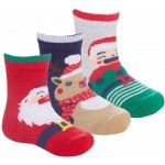 Vánoční ponožky 3 páry Santa – Zboží Mobilmania